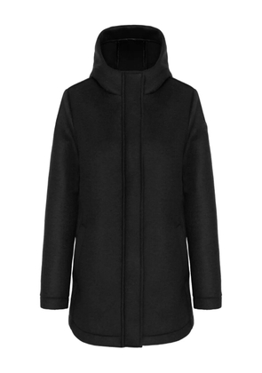 Colmar hooded short coat - Black