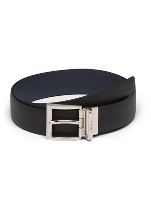 Prada reversible leather belt - Black