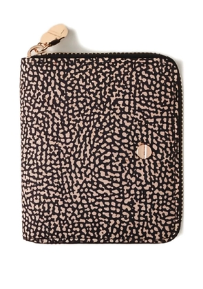 Borbonese medium zip-around wallet - Black