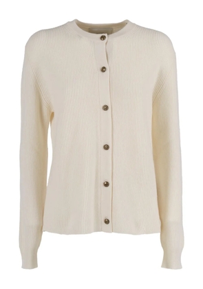 Ballantyne round-neck cardigan - Neutrals