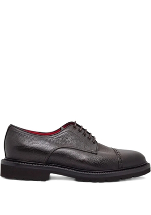 Barrett leather derby shoes - Brown