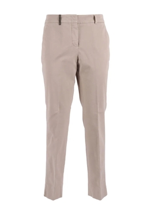 Peserico cotton trousers - Neutrals