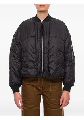 MORDECAI zip-fasteing padded jacket - Black