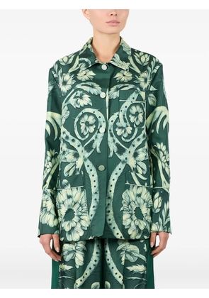 F.R.S For Restless Sleepers paisley-print shirt - Green