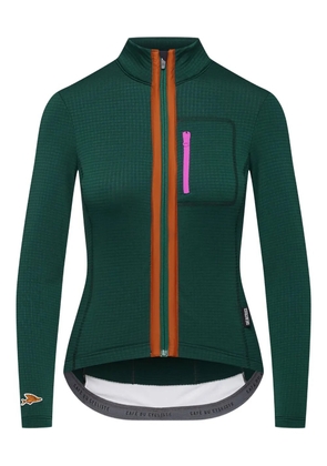 Café du cycliste Lorenne zip-front jacket - Green