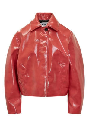 MSGM long-sleeve jacket - Red