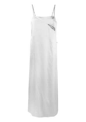 Low Classic cut-out sleeveless midi dress - Silver