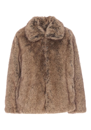 LIU JO faux-fur jacket - Brown