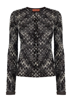 Missoni patterned cardigan - Brown