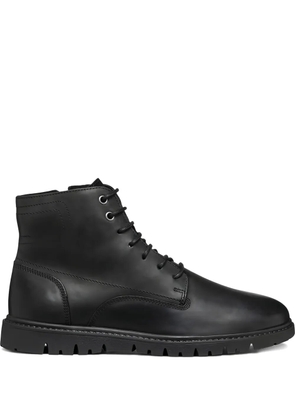 Geox Ghiacciaio lace-up zip boots - Black