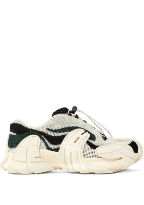 CamperLab Tormenta knit-panelled chunky sneakers - White