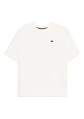 Lacoste logo-embroidered T-shirt - White