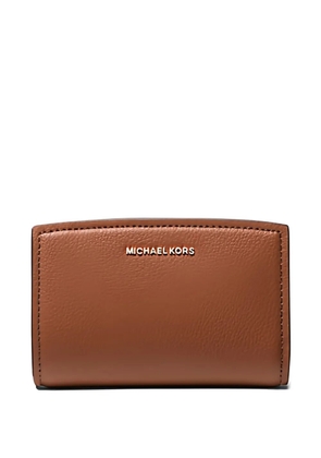 Michael Michael Kors medium Bryant logo wallet - Brown