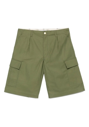 Junya Watanabe MAN cotton cargo shorts - Green