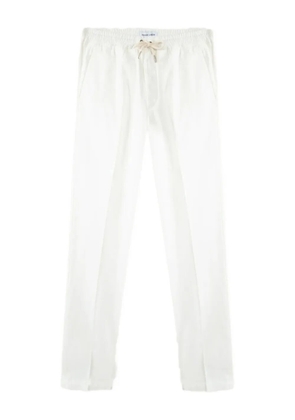 Maison Labiche drawstring trousers - White