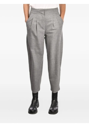 Gran Sasso pleated trousers - Grey