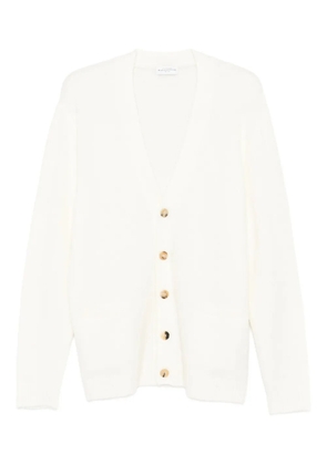 Ballantyne V-neck cardigan - Neutrals