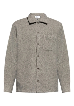 SAMSOE SAMSOE button-fastening overshirt - Grey
