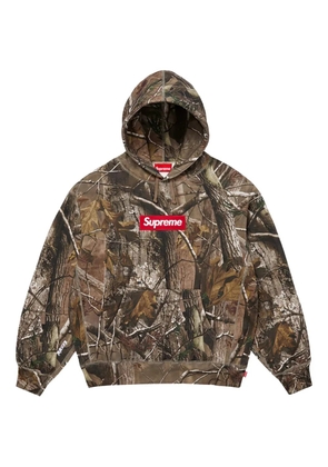 Supreme Box-logo hoodie - Brown