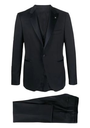 Tagliatore single-breasted tuxedo suit - Blue