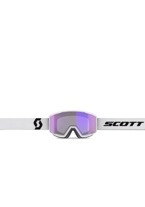 SCOTT reflective-lens goggle - White