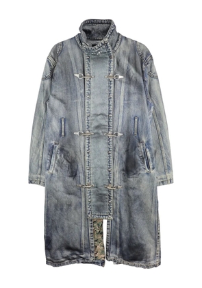 THUG CLUB Bio Soldier denim jacket - Blue