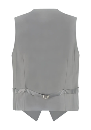 GI CAPRI button-fastening waistcoat - Grey