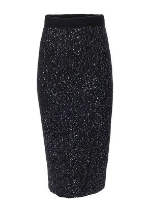 Carolina Herrera sequin-embellished pencil skirt - Black