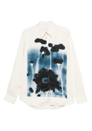 Paul Smith floral-print shirt - White