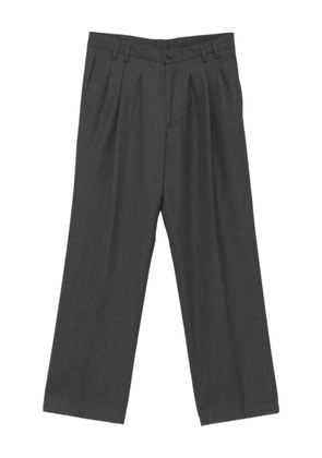 Costumein pleated straight-leg trousers - Grey