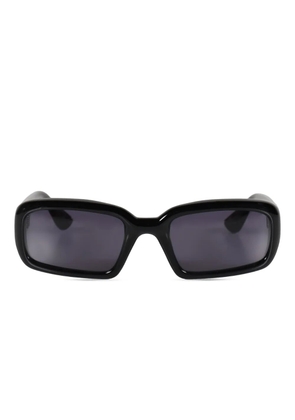 Port Tanger Mektoub rectangle-frame sunglasses - Black