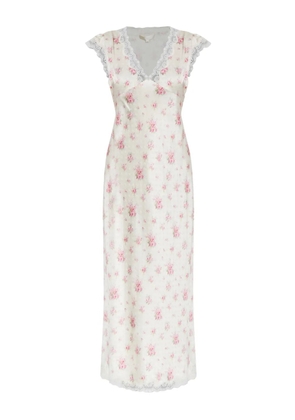 LoveShackFancy Theodore maxi dress - White