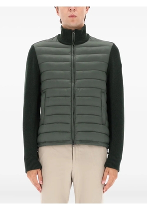 Colmar ribbed panelled jacket - Green