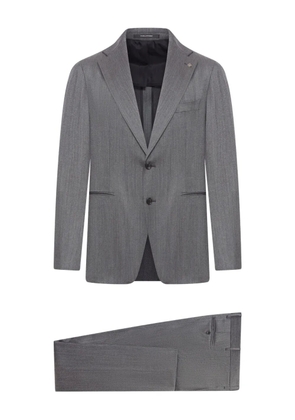 Tagliatore single-breasted wool suit - Grey
