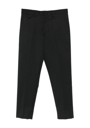 Low Brand belt-loops tailored trousers - Black