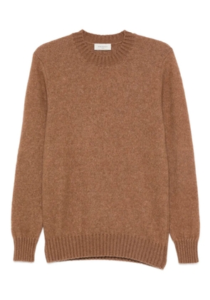 Piacenza Cashmere crew-neck sweater - Brown