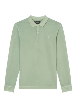 Marc O'Polo long-sleeve polo shirt - Green