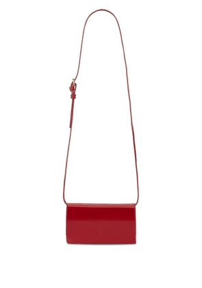 Kiton logo cross body bag - Red