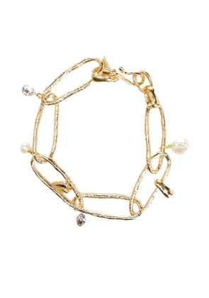 Forte Forte textured chain bracelet - Gold