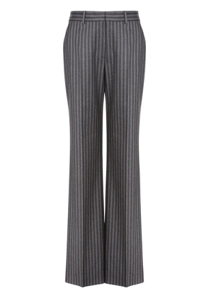 Alberta Ferretti mid-rise tailored trousers - Grey