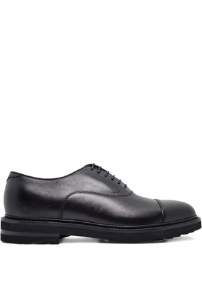 Henderson Baracco leather oxford shoes - Black