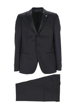 L.B.M. 1911 shawl-lapel suit - Black
