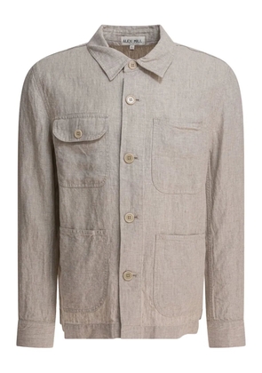 Alex Mill Work linen shirt jacket - Neutrals