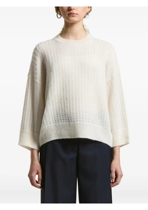 Peserico crew-neck sweater - White