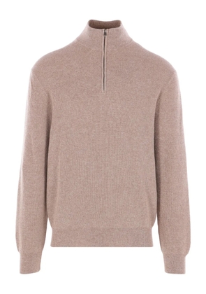 Agnona zip-up sweater - Neutrals