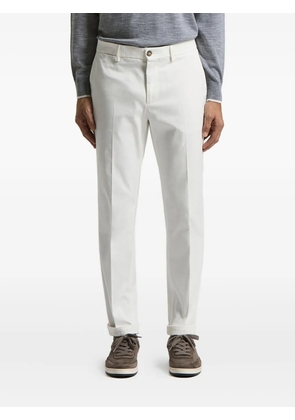 Peserico button trousers - White