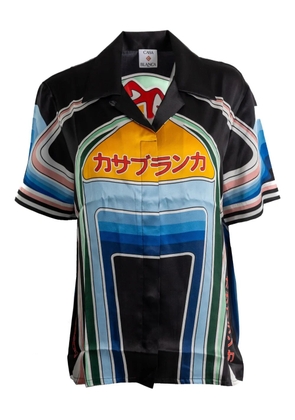 Casablanca graphic-print shirt - Black