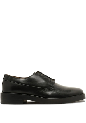 Calvin Klein leather lace-up derby shoes - Black