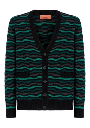 Missoni wave-pattern cardigan - Green