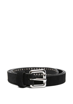 Tela studded buckle belt - Black